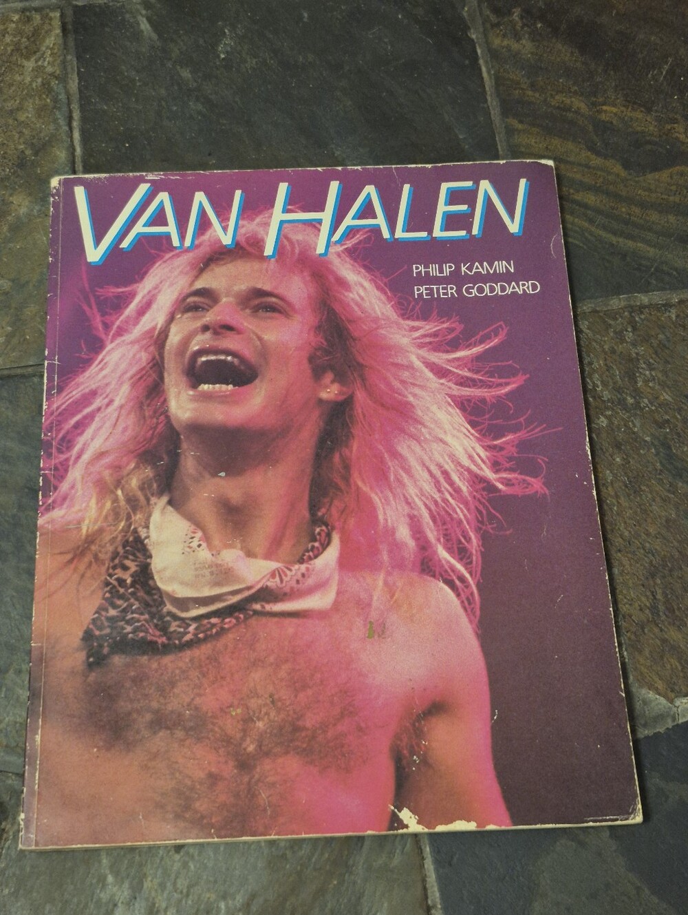 Vintage Van Halen 1984 picture Book